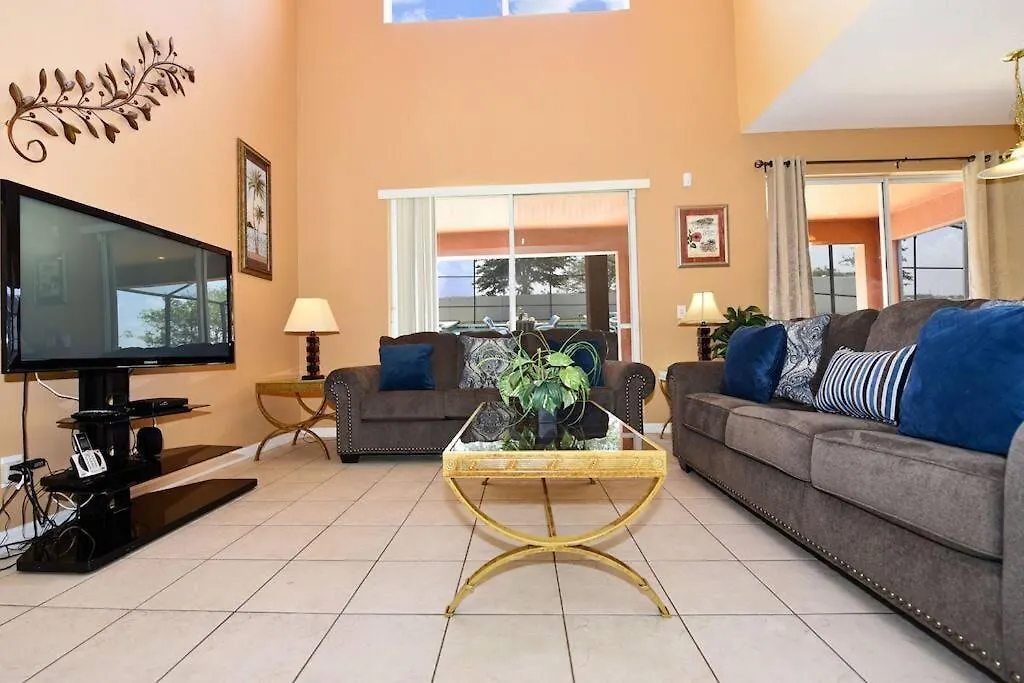 Family Friendly Home, South-Facing Pool,Spa, Gated Resort Near Disney -928 Davenport United States